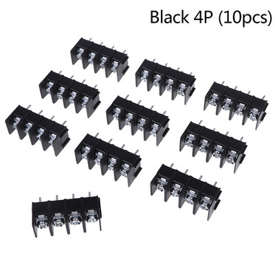 10 gab. Augstas kvalitātes 300V/20A 7,62 mm KF7,62 — 2P 3P 4P skrūvējams spaiļu bloka savienotājs, 7,62 mm solis