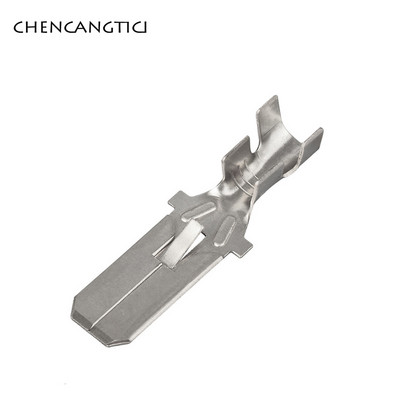 20 kom. 9,5 mm kalajisani automobilski bakreni stezaljke za stezanje muške žice kabelskog svežnja Konektorske igle Automobilski terminali utikač DJ612-9.5×1.2C