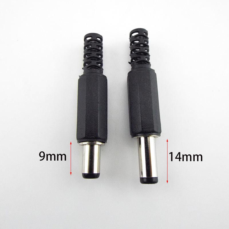 DC ženski muški konektori za napajanje 5,5 mm x 2,1 mm 5,5 x 2,5 mm Ženski muški utičnica Adapterska žica 5525 5521
