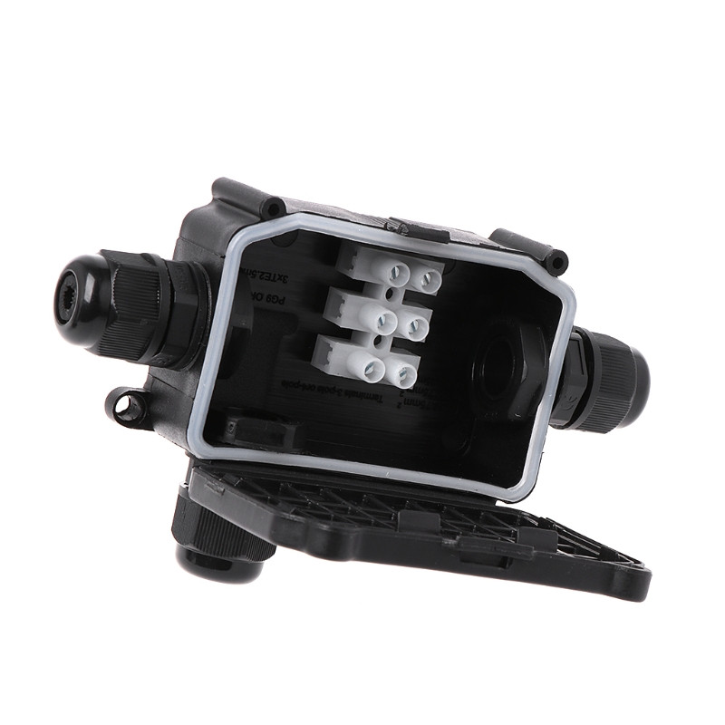 2/3 Way IP66 āra ūdensnecaurlaidīga kabeļa savienotāja sadales kārba ar spaili 450 V