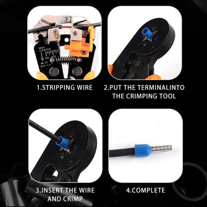 2120PCS Serija izoliranog priključnog bloka kabela za završetak spojnog kabela s priključkom za žicu, odijelo za električne cijevi