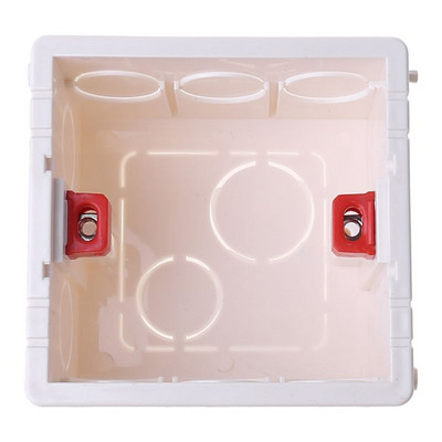 Vatrootporni PVC plastični termostat za CASE stash Unutarnja kutija za zidnu montažu za 86 mm kazetu Spajanje B