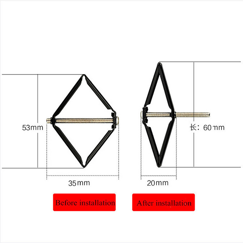 1 komplekts (10 gab.) Sienas kastes stiprinājuma remonta rīks Secret Stash 118Type gaismas slēdža kasešu remonta atbalsta stieņa elektriķa piederumi