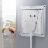 1PCS 86Type Prekidač Zaštitni poklopac Wallpad Vodootporna kutija Za Kupaonica Dnevni boravak Dijete Anti-električni Dodaci za kućne prekidače