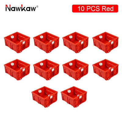 Nawkaw 86 * 84 * 50 mm regulējama slēpta iekšējā montāžas tumšā kaste 86 tipa slēdzim un kontaktligzdai baltai/sarkanai/zilai sadales kārbai