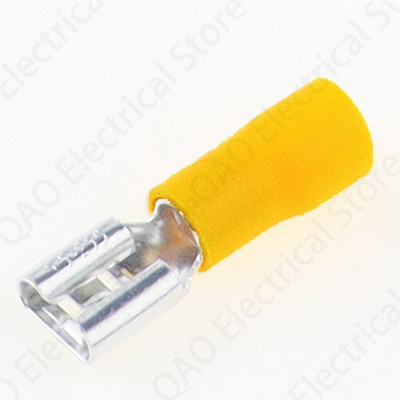 20 gab Sievišķais+Vīrietis FDD MDD Sieviešu vīrišķais izolēts elektriskais presēšanas terminālis 1,5-2,5 mm2 kabeļa vadu savienotājam