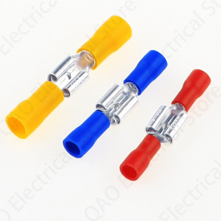 20 gab Sievišķais+Vīrietis FDD MDD Sieviešu vīrišķais izolēts elektriskais presēšanas terminālis 1,5-2,5 mm2 kabeļa vadu savienotājam