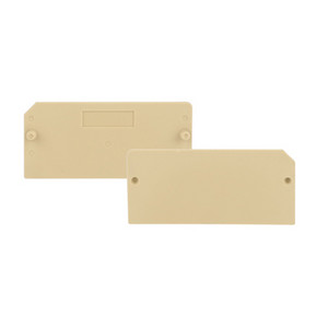 10 gab AP 2.5/4/10/16/35/70/WTL/DK4Q/ASK1 barjeras plāksne SAK vadu savienotājam DIN sliedes spaiļu bloka piederumiem gala vāks