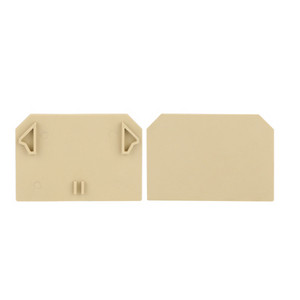 10 gab AP 2.5/4/10/16/35/70/WTL/DK4Q/ASK1 barjeras plāksne SAK vadu savienotājam DIN sliedes spaiļu bloka piederumiem gala vāks