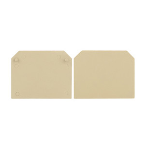 10 gab AP 2.5/4/10/16/35/70/WTL/DK4Q/ASK1 barjeras plāksne SAK vadu savienotājam DIN sliedes spaiļu bloka piederumiem gala vāks