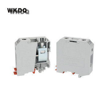 1 τεμάχιο UKH50 Ηλεκτρικό βύσμα καλωδίου αγωγού βύσματος αγωγού υψηλού ρεύματος Μπλοκ ακροδεκτών ράγας DIN UKH 50