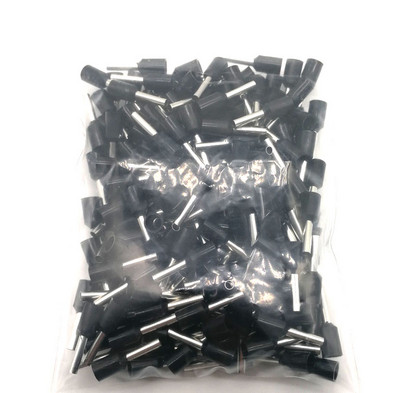 Stezaljke izolirane cijevima Konektor električne žice E6010 ~E25-16 Bakreni kabelski prstenovi 10-4AWG 6~25mm2 100/50kom