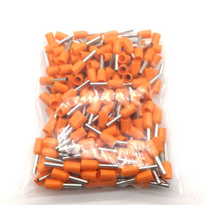 Stezaljke izolirane cijevima Konektor električne žice E6010 ~E25-16 Bakreni kabelski prstenovi 10-4AWG 6~25mm2 100/50kom