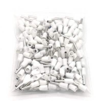 1000Pcs Cjevčicom izolirani završetak kabela Stezaljke za električne žice Konektor E0306 E0308 E0310 Bakreni kabelski prstenovi VE 24AWG