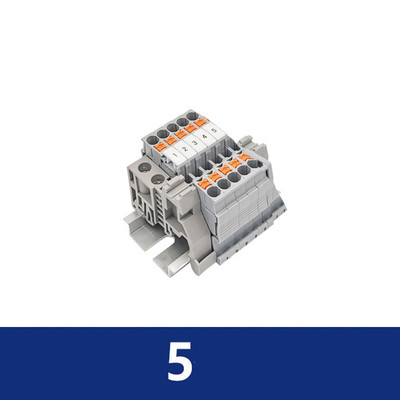 PT 2.5 Комплект клеми за клеми за DIN релса тип Push-in 31A 800V