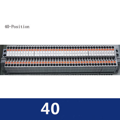 PT 2.5 Комплект клеми за клеми за DIN релса тип Push-in 31A 800V