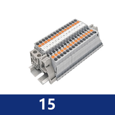 PT 2.5 Комплект клеми за клеми за DIN релса тип Push-in 31A 800V