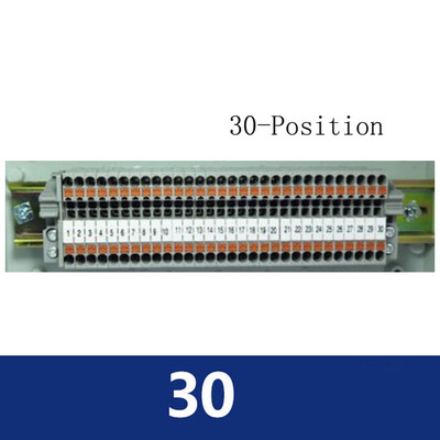 PT 2.5 Комплект клеми за клеми за DIN релса тип Push-in 31A 800V