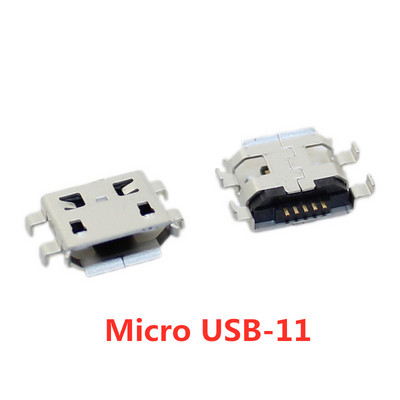 10 kom/lot mikro USB 5 pinski SMT utičnica konektor tipa B ženski SMD DIP USB konektori za punjenje
