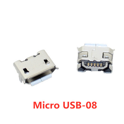 10 kom/lot mikro USB 5 pinski SMT utičnica konektor tipa B ženski SMD DIP USB konektori za punjenje