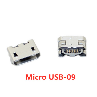 10 kom/lot mikro USB 5 pinski SMT utičnica konektor tipa B ženski SMD DIP USB konektori za punjenje