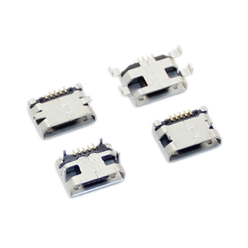10 kom/lot mikro USB 5 pinski SMT utičnica konektor tipa B ženski SMD DIP USB konektori za punjenje
