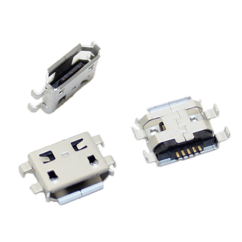 10 kom/lot mikro USB 5 pinski SMT utičnica konektor tipa B ženski SMD DIP USB konektori za punjenje