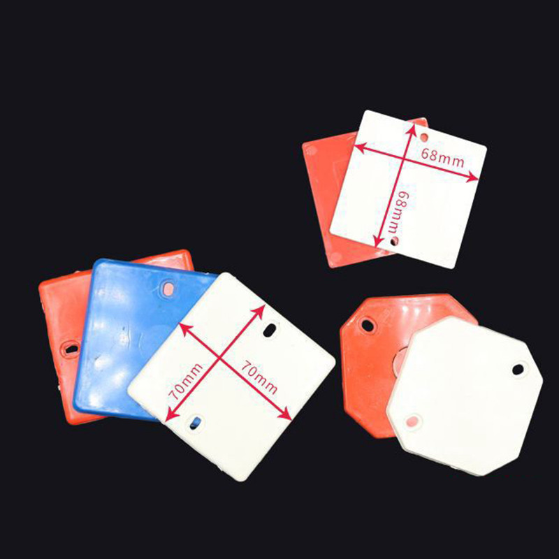 10 kom Pvc 86 vrsta žičane kutije u boji Poklopna ploča Unutarnja pokrivna ploča Zaštitni poklopac