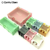 DIY Gereedschap Verpakking Elektronische Componenten Schroef Opbergdoos Verwijderbare Opslag SMD SMT Sieraden Werkzeug Fall