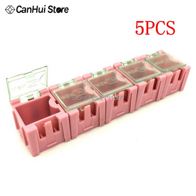 DIY Gereedschap Verpakking Elektronische Componenten Schroef Opbergdoos Verwijderbare Opslag SMD SMT Sieraden Werkzeug Fall