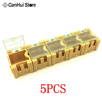 DIY Gereedschap Verpakking Elektronische Componenten Schroef Opbergdoos Verwijderbare Opslag SMD SMT Sieraden Werkzeug Fall