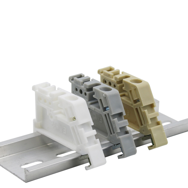 10/20 komada EW-35 mm Univerzalni terminalni blokovi Završni/krajnji graničnik DIN letvica Krajnja vijčana stezaljka Barijera