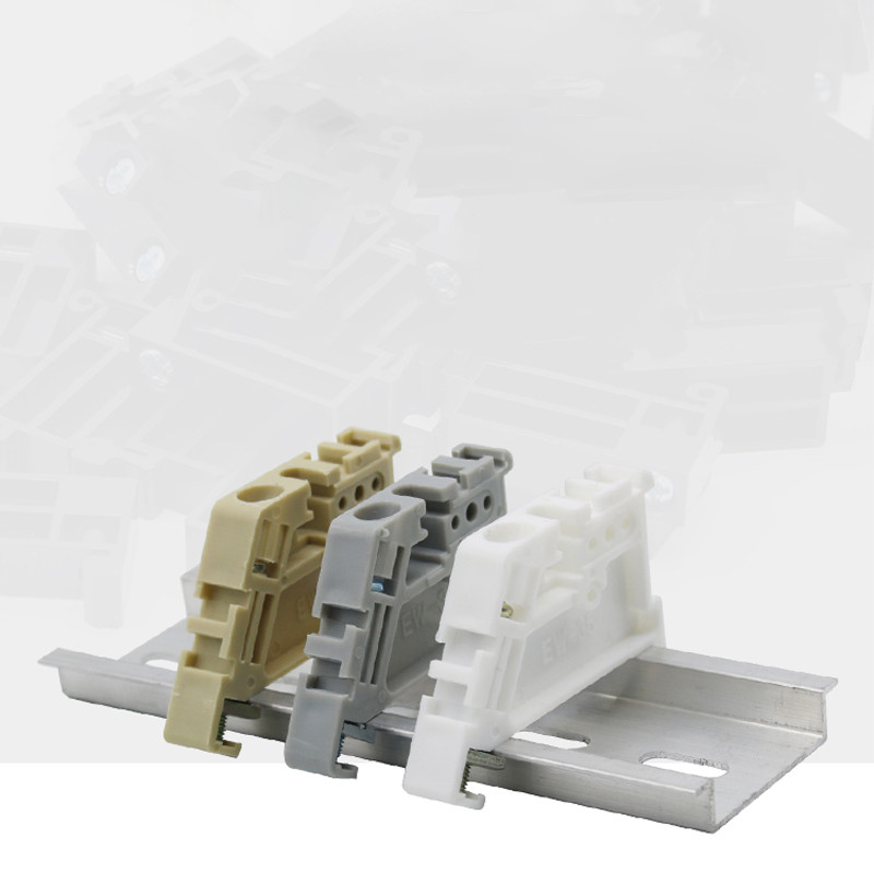 10/20 komada EW-35 mm Univerzalni terminalni blokovi Završni/krajnji graničnik DIN letvica Krajnja vijčana stezaljka Barijera