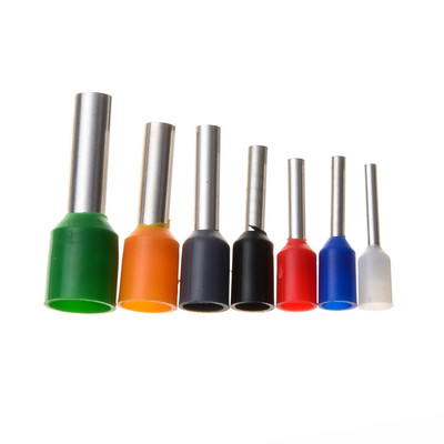 600/1000PCS izolirani set terminala za kraj kabela, ferule za električnu žicu, završetak kabela, konektor za bakrenu žicu AWG22-10