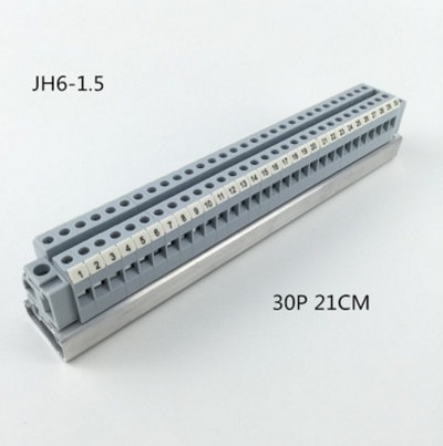 1kom kombinirani terminalni blok kombinirani konektor komad vodilice tip naponske veze red JH6-1.5