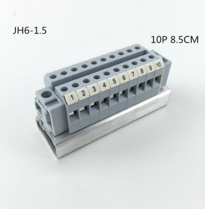 1kom kombinirani terminalni blok kombinirani konektor komad vodilice tip naponske veze red JH6-1.5