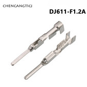 50 kom. Konektor konektora automobilskog kabela za presovanje 1.2 mm Stezaljke za spajanje ožičenja automobila H62 Mjed kalajisana DJ611-F1.2A G17