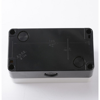 Su geçirmez düğme kutusu su kontrol kutusu anahtarı 12345 delik pozisyon endüstriyel göstergesi kauçuk kabuk acil durdurma 22 mm