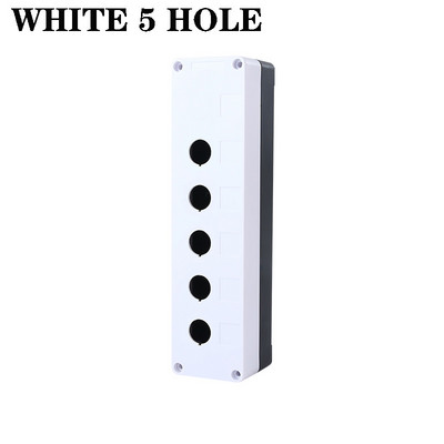 Su geçirmez düğme kutusu su kontrol kutusu anahtarı 12345 delik pozisyon endüstriyel göstergesi kauçuk kabuk acil durdurma 22mm