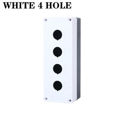 Su geçirmez düğme kutusu su kontrol kutusu anahtarı 12345 delik pozisyon endüstriyel göstergesi kauçuk kabuk acil durdurma 22mm