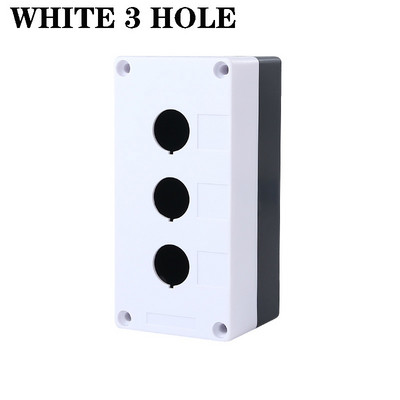 Su geçirmez düğme kutusu su kontrol kutusu anahtarı 12345 delik pozisyon endüstriyel göstergesi kauçuk kabuk acil durdurma 22mm