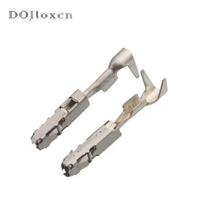 20/50/100/200/500 gab. Automobiļu vadu presēšanas spailes Automašīnas elektriskais savienotājs vadu spailes Misiņš 1,5 MM tapas DJ221F-1,5A