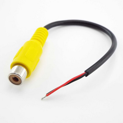 15cm auto konektor Rca ženski / muški produžni audio kabel Av Single Single Video utikač Stereo produžna žica diy alati