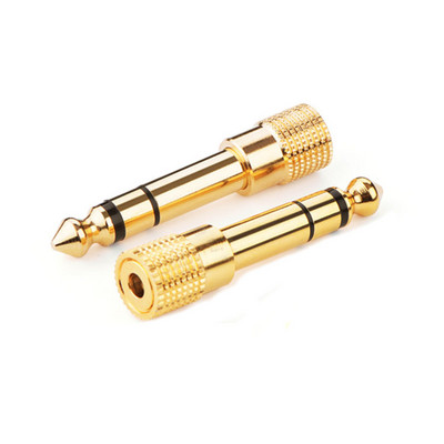 Jack 6,5 6,35 mm mufă masculin la conector mamă de 3,5 mm amplificator căști Adaptor audio Microfon AUX 6,3 3,5 mm convertor