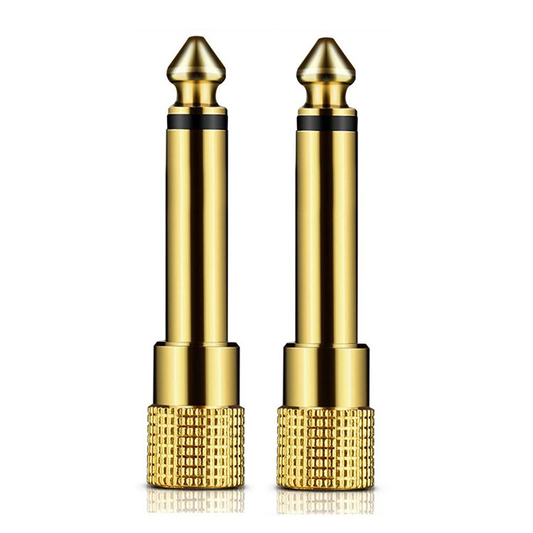 Jack 6,5 6,35 mm mufă masculin la conector mamă de 3,5 mm amplificator căști Adaptor audio Microfon AUX 6,3 3,5 mm convertor