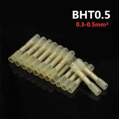 10/20/25/50PCS Termoskupljajući terminal izoliran čeonim električnim spojnim žicama Konektori Kabelski spojni terminalni konektor AWG 22-10