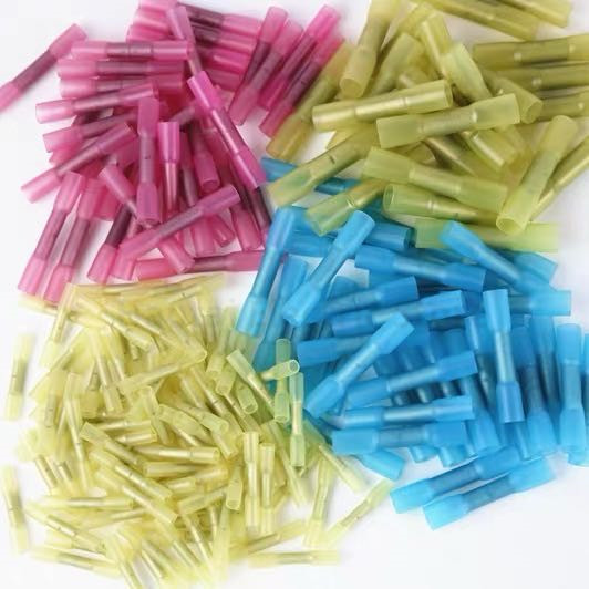 10/20/25/50PCS Termoskupljajući terminal izoliran čeonim električnim spojnim žicama Konektori Kabelski spojni terminalni konektor AWG 22-10