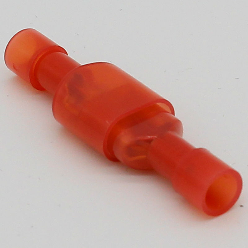 20 gab 6,3 MM vīriešu un sieviešu automašīnas pilnībā izolēta lāpstas gofrēšanas savienotāja spailes Autovadu spailes