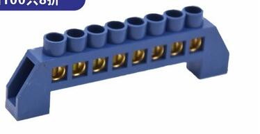 250V-450V Most s vijčanim priključkom Električna distribucija Neutralno ožičenje Blok konektor 4 8 10 položaja pinova Otvor za din šinu od mesinga