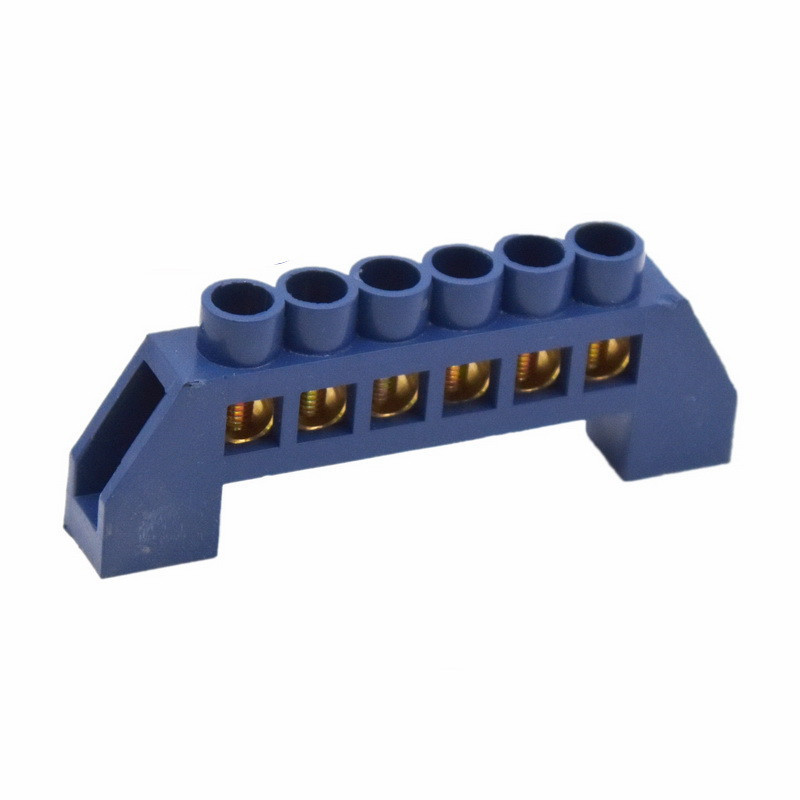 250V-450V Most s vijčanim priključkom Električna distribucija Neutralno ožičenje Blok konektor 4 8 10 položaja pinova Otvor za din šinu od mesinga